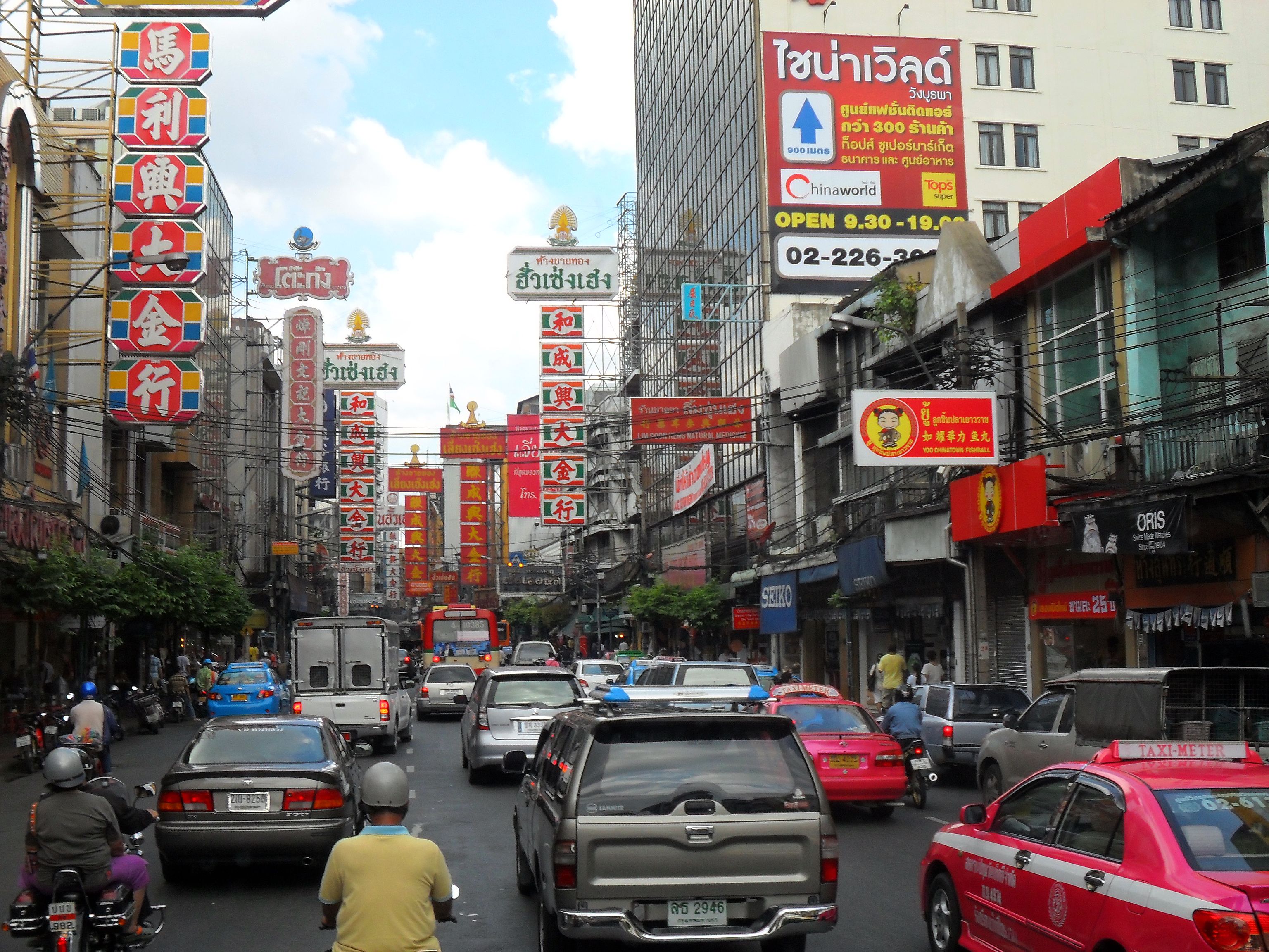Chinatown in Bangkok