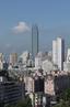 Wen-čou - Le Wenzhou World Trade Center dans son environnement urbain.