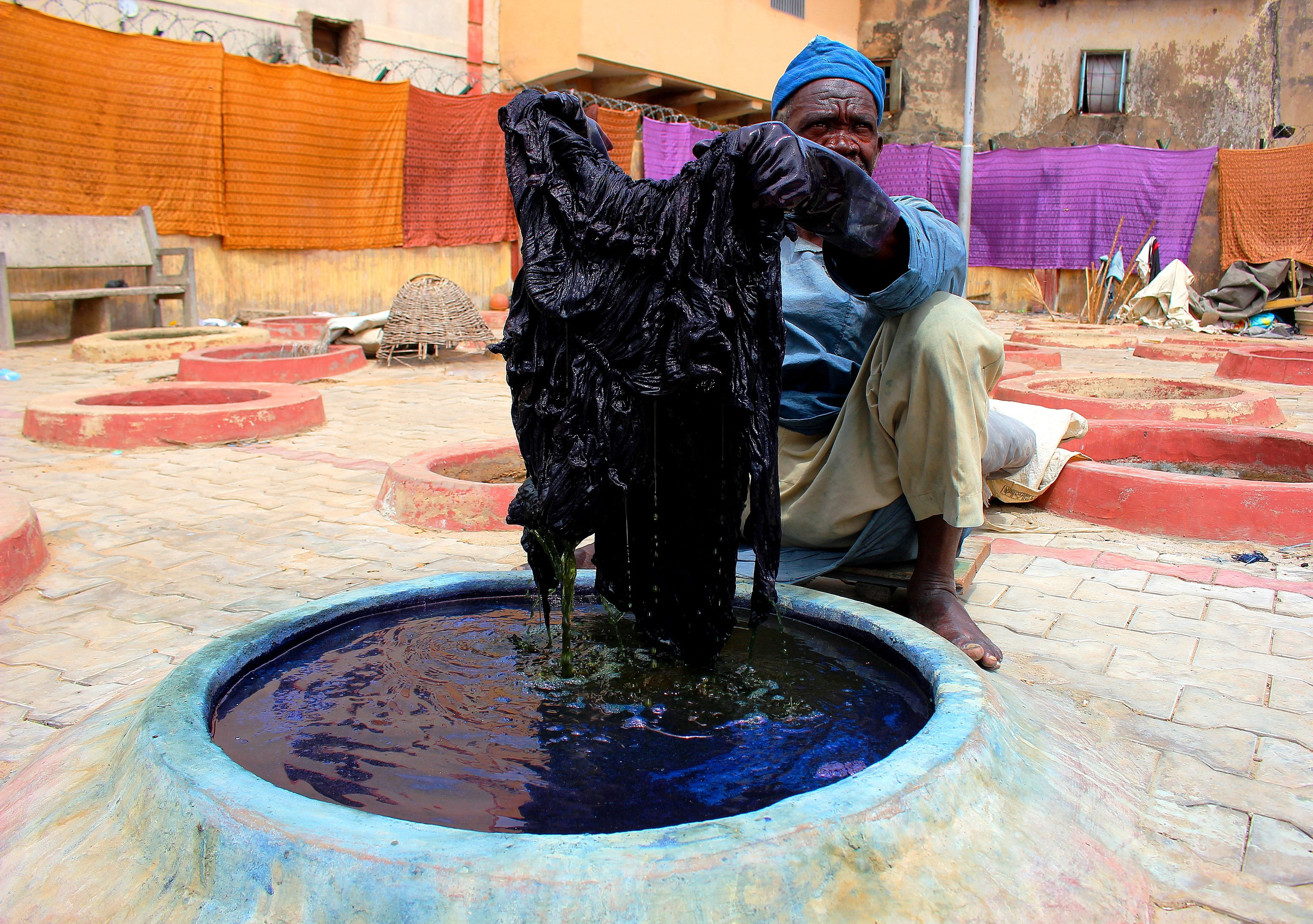 Kano - This is an image of "African people at work" from Kano - This is an image of "African people at work" from