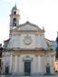Bellagio - A view of Saint John the Baptist's church in Bellagio