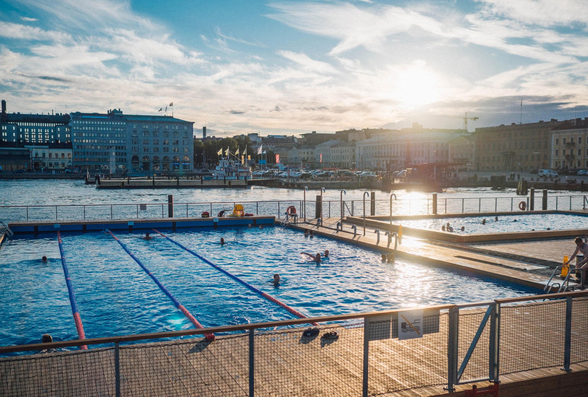 plovárna v centru Helsinek plovárna v centru Helsinek