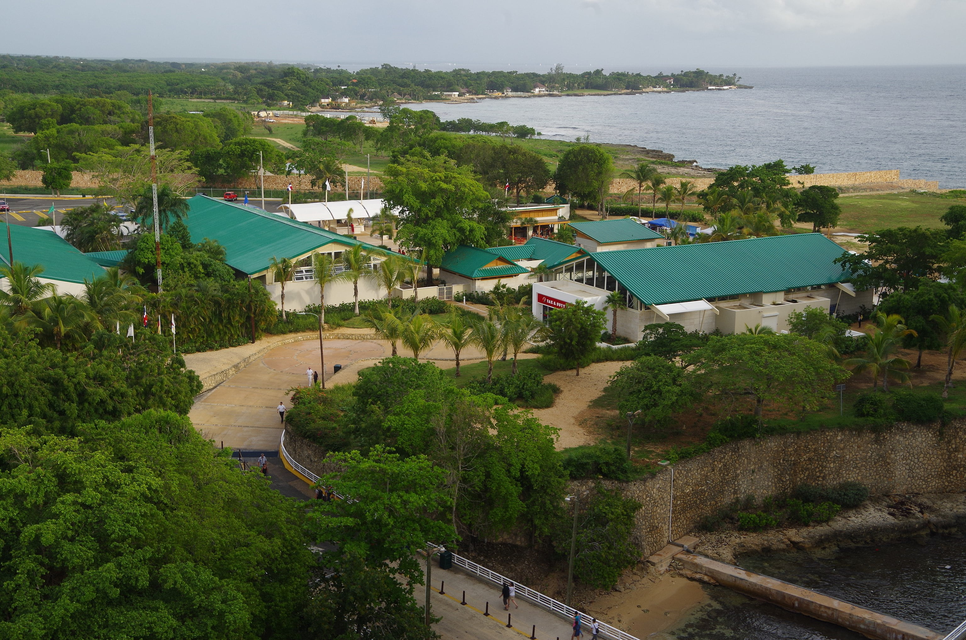 La Romana - Passagierterminal im Hafen von La Romana La Romana - Passagierterminal im Hafen von La Romana