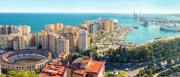 výhled na město Malaga výhled na město Malaga