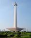 Jakarta - Indonesian National Monument (Monas) stood in the middle of Merdeka Square and park, Central Jakarta.