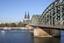 Kolín nad Rýnem - Hohenzollern bridge in Köln.