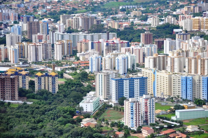 Caldas Novas - Vista aérea da zona turística de Caldas Novas Caldas Novas - Vista aérea da zona turística de Caldas Novas