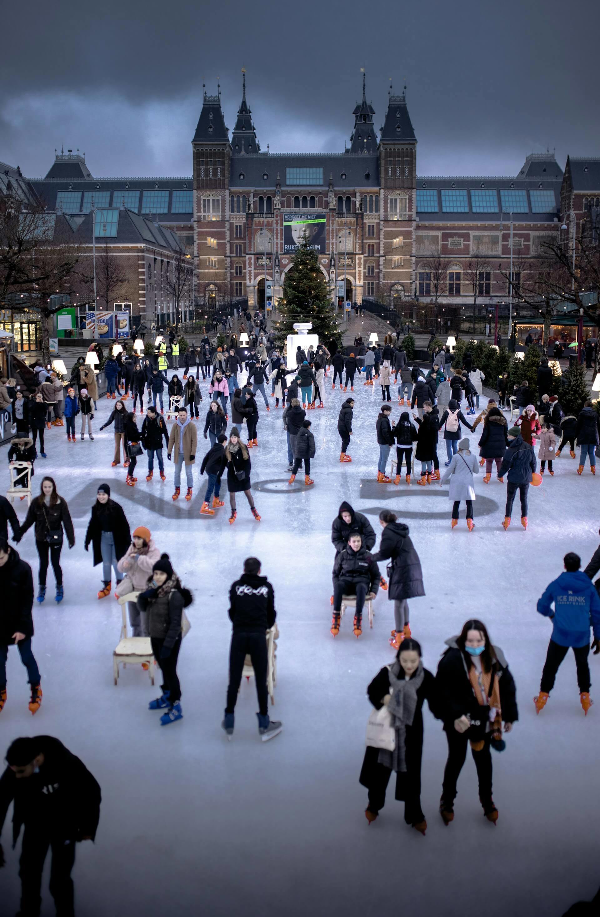 vanocni trhy v Amsterdamu, Rijkmuseum