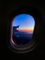 výhled z okénka - letadlo