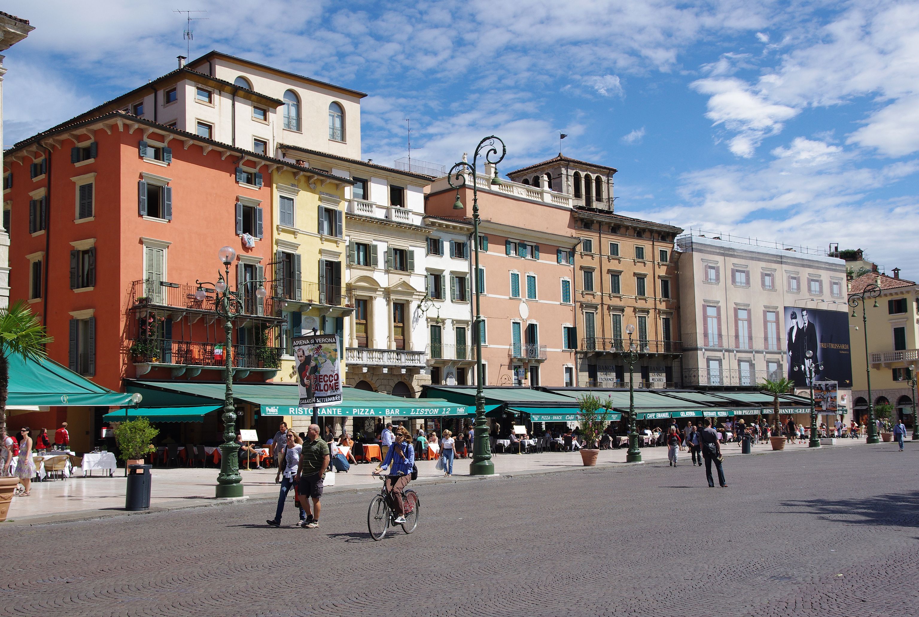 Piazza Bra in Verona