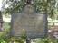 Savannah, Georgia: Colonial Park Cemetery: Denis Cottineau grave marker