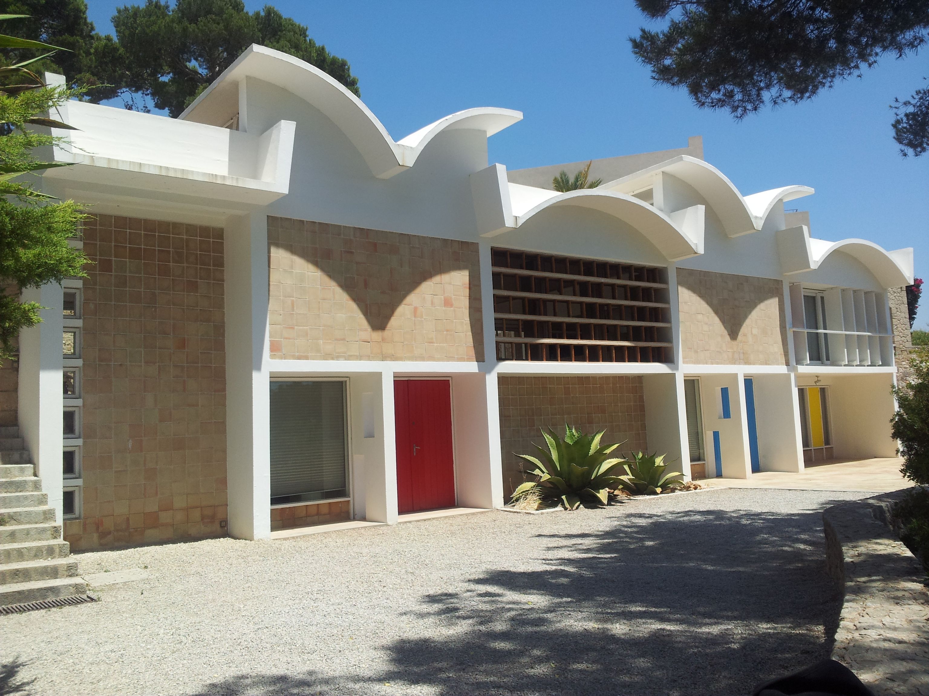 Joan Miró's Studio Sert in the Fundació Pilar i Joan Miró a Mallorca, Palma de Mallorca, Spain.