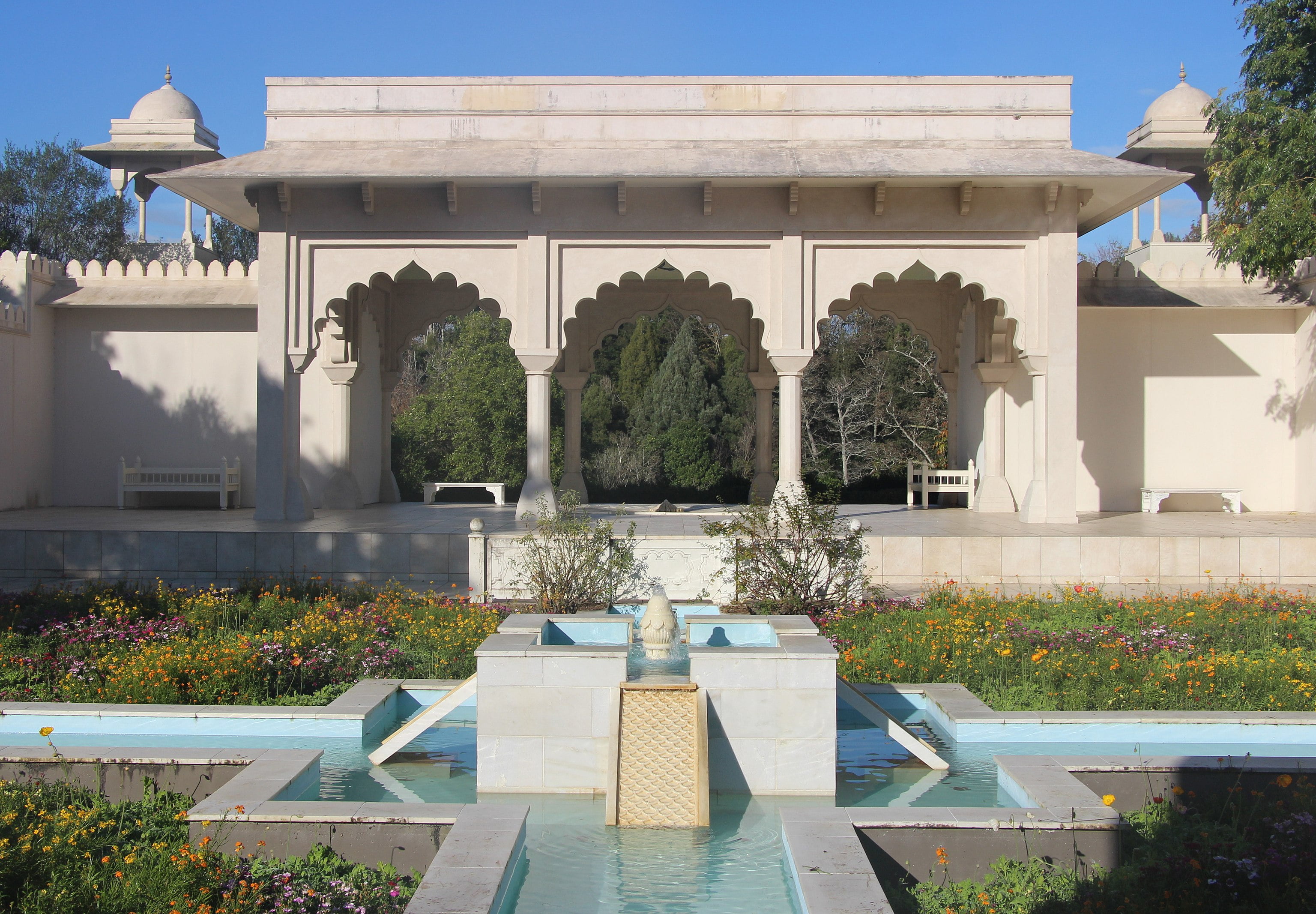 Hamilton - Indian Char Bagh Garden. Hamilton Gardens in Hamilton, New Zealand Hamilton - Indian Char Bagh Garden. Hamilton Gardens in Hamilton, New Zealand