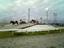 Obihiro - Ban'ei horses in Obihiro horseracing course. ばんえい競馬帯広競馬場