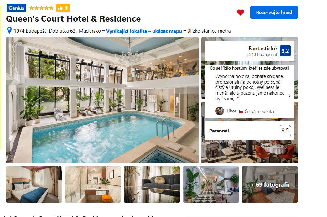 wellness hotel v Budapešti2