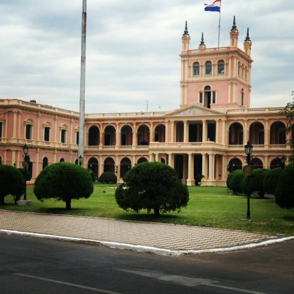 Asuncion - Palace where the Governor is living Asuncion - Palace where the Governor is living