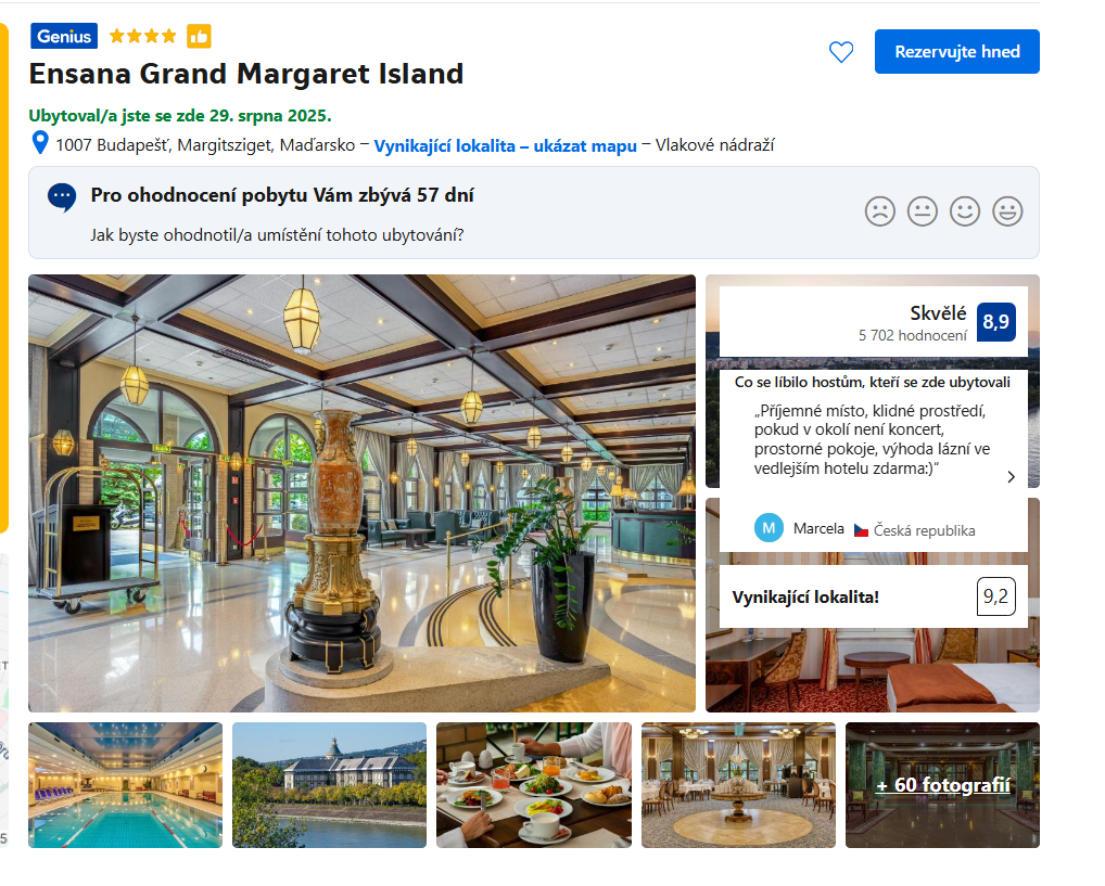 hotel s termální vodou