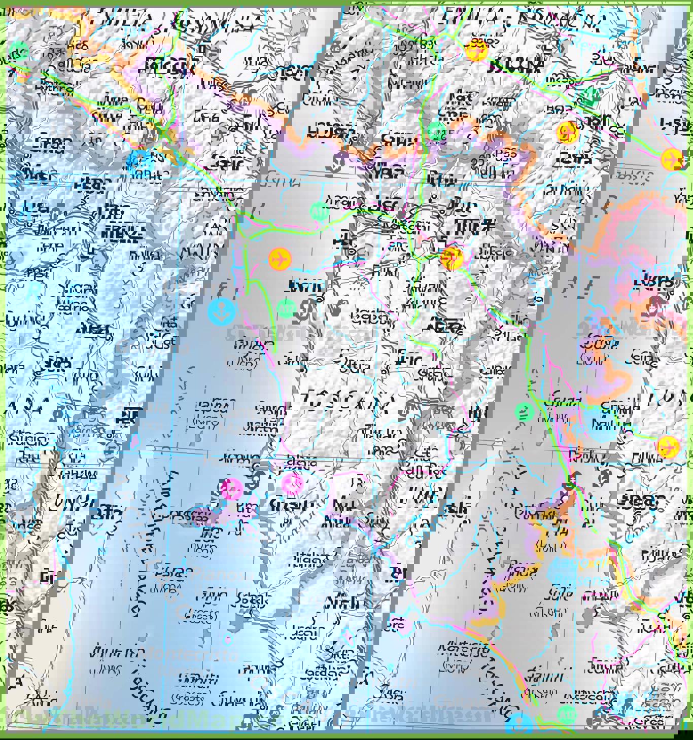 Průvodce Toskánskem - zajímavá místa, doprava + tipy na pláže