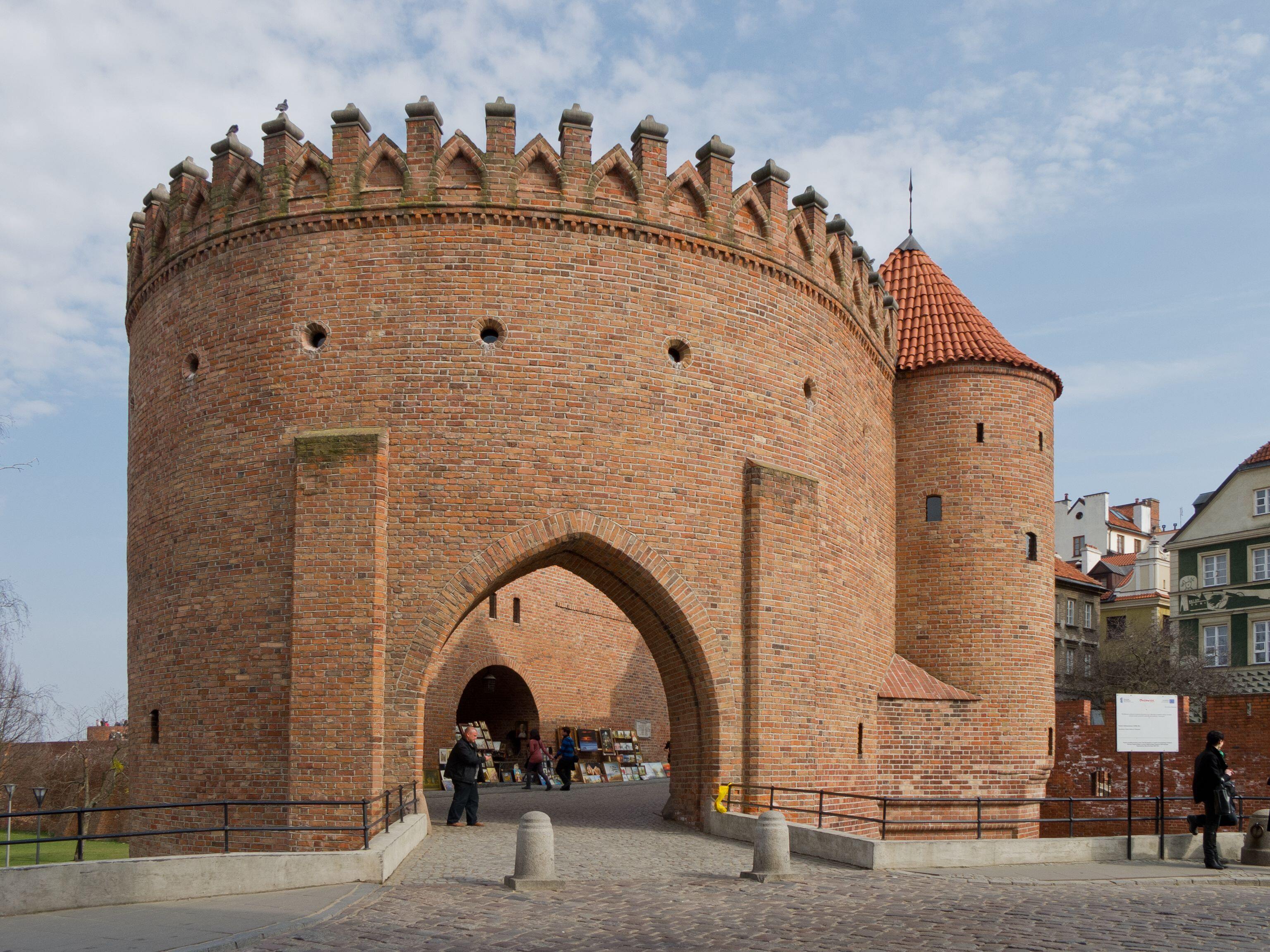 Barbican, Warsaw, Poland.