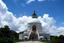 Pókhara - The world peace pagoda at pokhara