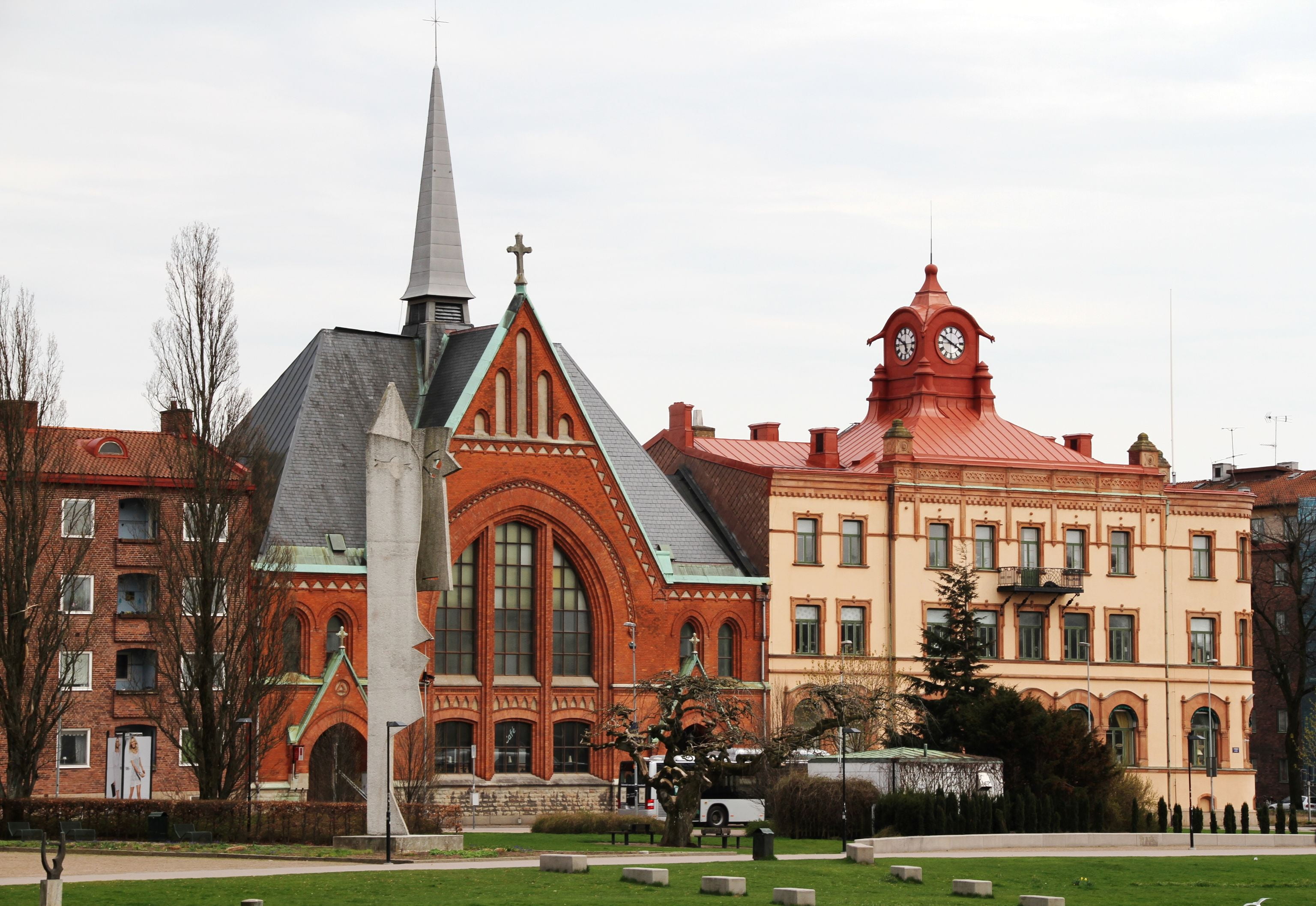 Halmstad - Image from downtown Halmstad, western Sweden. Halmstad - Image from downtown Halmstad, western Sweden.