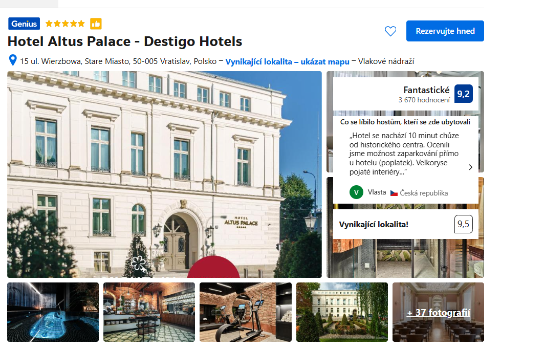 Hotel Altus Palace - Destigo Hotels