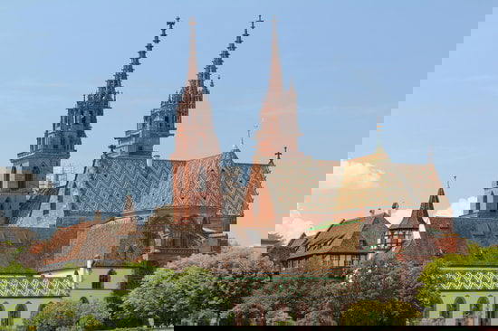 katedrála Münster v Basileji katedrála Münster v Basileji